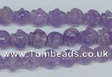 CNA432 15.5 inches 10*10mm skull shape natural lavender amethyst beads
