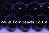 CNA561 15.5 inches 6mm round AA grade natural dark amethyst beads