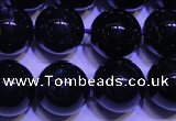 CNA571 15.5 inches 6mm round AAA grade natural dark amethyst beads
