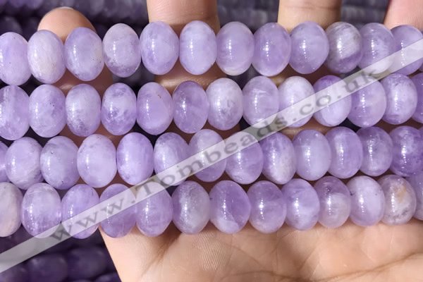 CNA783 15.5 inches 8*12mm rondelle lavender amethyst beads