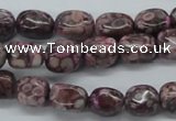 CNG203 15.5 inches 8*10mm nuggets crazy lace agate gemstone beads