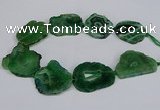 CNG2682 15.5 inches 30*40mm - 40*50mm freeform druzy agate beads