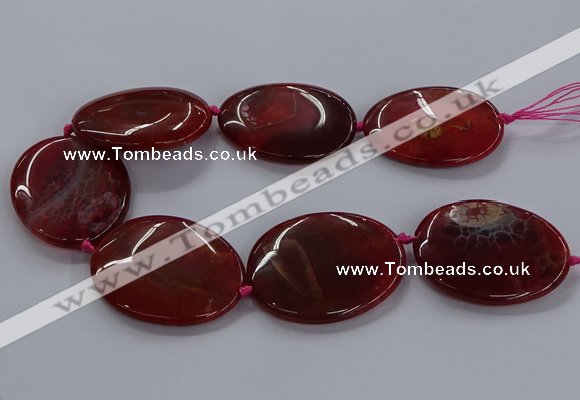 CNG2691 15.5 inches 40*50mm - 45*55mm freeform agate gemstone beads