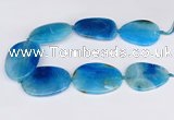 CNG3352 15.5 inches 40*50mm - 45*60mm freeform agate beads