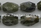 CNG5587 12*16mm - 15*25mm faceted nuggets labradorite beads