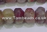 CNG6381 15.5 inches 6*14mm - 8*14mm nuggets tourmaline beads