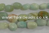 CNG701 15.5 inches 8*10mm nuggets amazonite beads wholesale