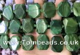 CNG7478 18*25mm - 20*28mm faceted freeform african jade beads