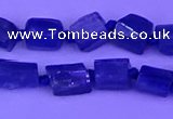 CNG7644 15.5 inches 5*6mm - 6*8mm nuggets blue kyanite beads