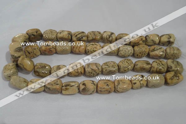 CNG775 15.5 inches 13*18mm nuggets feldspar jasper beads wholesale