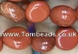 CNG8023 15.5 inches 6*8mm nuggets red jasper beads wholesale