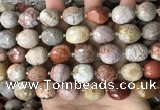 CNG8528 15.5 inches 13*15mm - 15*17mm faceted nuggets fossil coral beads