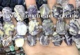 CNG8631 15.5 inches 13*18mm - 15*25mm faceted freeform charoite beads