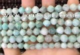 CNG8711 15.5 inches 8mm faceted nuggets amazonite gemstone beads