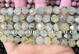 CNG8729 15.5 inches 8mm faceted nuggets prehnite gemstone beads