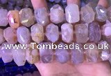 CNG8780 15 inches 13*20mm - 15*24mm faceted nuggets sakura agate beads