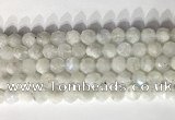 CNG9052 15.5 inches 10mm faceted nuggets white moonstone gemstone beads