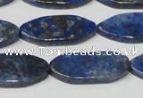 CNL1296 15.5 inches 14*30mm marquise natural lapis lazuli beads