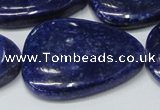 CNL1300 15.5 inches 25*35mm - 35*45mm freeform natural lapis lazuli beads