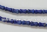 CNL237 15.5 inches 5*7mm bamboo shape natural lapis lazuli beads wholesale