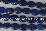 CNL478 15.5 inches 8*10mm oval natural lapis lazuli gemstone beads