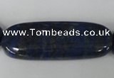 CNL489 15.5 inches 18*48mm oval natural lapis lazuli gemstone beads