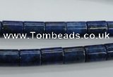 CNL886 15.5 inches 8*10mm tube natural lapis lazuli gemstone beads