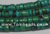 CNT219 15.5 inches 3*4mm – 4*5mm heishi natural turquoise beads