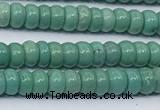 CNT541 15.5 inches 2*4mm - 3*4mm rondelle turquoise gemstone beads