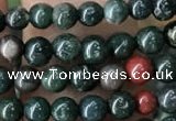 COJ330 15.5 inches 4mm round Indian bloodstone beads wholesale