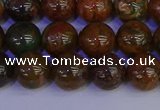 COP1363 15.5 inches 10mm round African green opal beads wholesale
