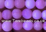 COP1526 15.5 inches 5.5mm round natural pink opal gemstone beads