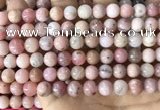COP1749 15.5 inches 8mm round natural pink opal beads wholesale