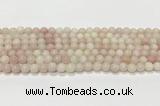 COP1821 15.5 inches 6mm round Chinese pink opal gemstone beads wholesale