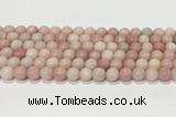 COP1822 15.5 inches 8mm round Chinese pink opal gemstone beads wholesale