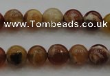COP509 15.5 inches 6mm round natural red opal gemstone beads