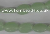 COV63 15.5 inches 10*14mm oval candy jade beads wholesale