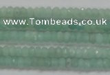CRB115 15.5 inches 3*4.5mm faceted rondelle amazonite beads