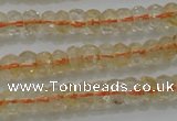 CRB221 15.5 inches 2.5*4mm faceted rondelle citrine gemstone beads