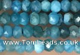 CRB2245 15.5 inches 2*3mm faceted rondelle apatite beads