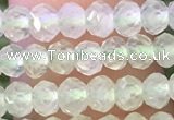 CRB2258 15.5 inches 3*4mm faceted rondelle prehnite beads