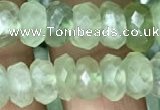 CRB3015 15.5 inches 5*9mm faceted rondelle prehnite beads
