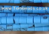 CRB5529 15 inches 2*2mm heishi synthetic turquoise beads wholesale