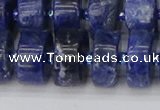CRB642 15.5 inches 8*16mm tyre sodalite gemstone beads