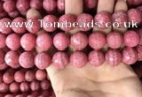 CRC1056 15.5 inches 15mm faceted round rhodochrosite beads