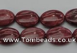 CRC833 15.5 inches 13*18mm oval Brazilian rhodochrosite beads
