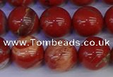 CRE305 15.5 inches 14mm round red jasper beads wholesale