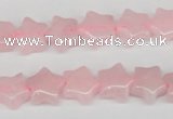 CRG11 15.5 inches 12*12mm star rose quartz gemstone beads wholesale