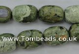 CRH127 15.5 inches 13*18mm drum rhyolite gemstone beads