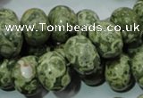 CRH97 15.5 inches 13*18mm rondelle rhyolite beads wholesale
